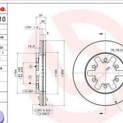 BREMBO 09505910