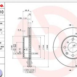 BREMBO 09510110