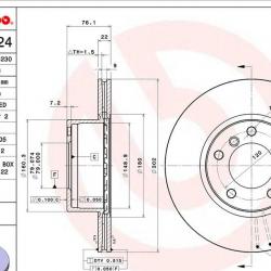 BREMBO 09514224