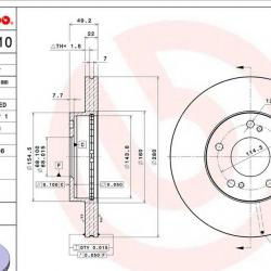 BREMBO 09525410