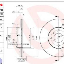 BREMBO 09525421