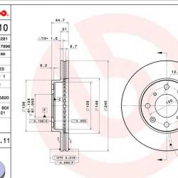 BREMBO 09528511