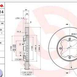 BREMBO 09529014