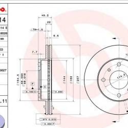 BREMBO 09544911