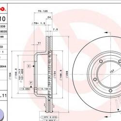 BREMBO 09548811