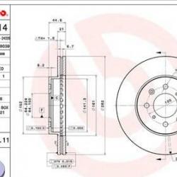 BREMBO 09550911