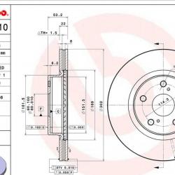 BREMBO 09553110