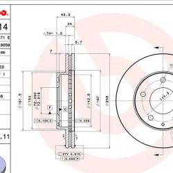 BREMBO 09558411