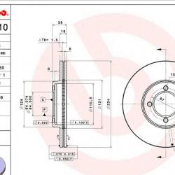 BREMBO 09561410