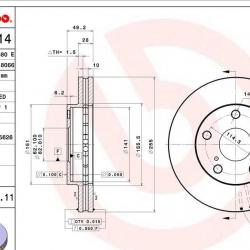 BREMBO 09562311