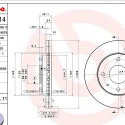 BREMBO 09564011