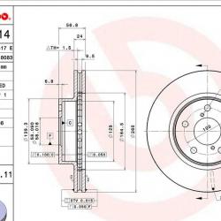 BREMBO 09567311