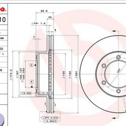 BREMBO 09574210