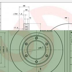 BREMBO 09591410