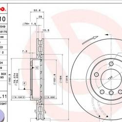 BREMBO 09593511