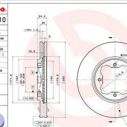 BREMBO 09672610