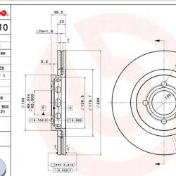 BREMBO 09672810