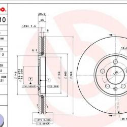 BREMBO 09674710