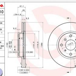 BREMBO 09675210