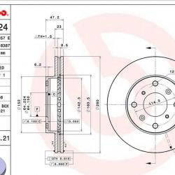 BREMBO 09675321