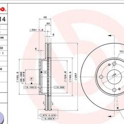 BREMBO 09677114