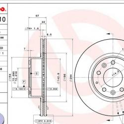 BREMBO 09685410