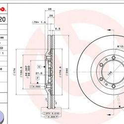 BREMBO 09686620