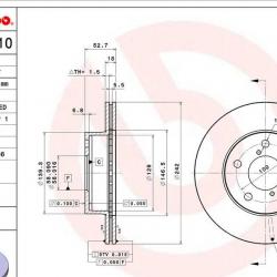 BREMBO 09687710