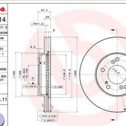 BREMBO 09689311