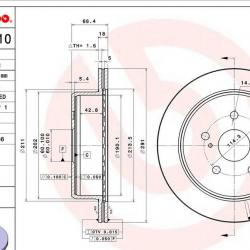 BREMBO 09691510