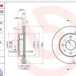 BREMBO 09694310