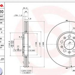 BREMBO 09701021