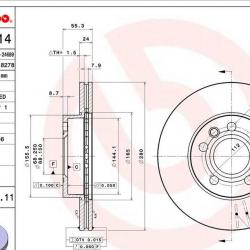 BREMBO 09713111