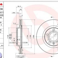 BREMBO 09719611