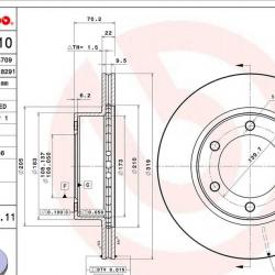 BREMBO 09722611