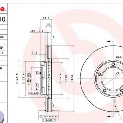 BREMBO 09726610