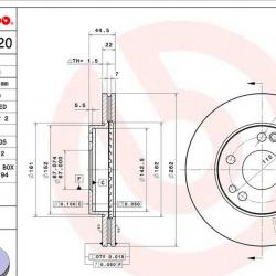 BREMBO 09729120