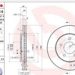 BREMBO 09736711