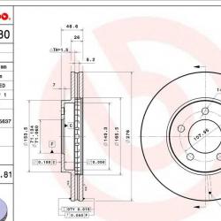 BREMBO 09745781