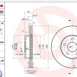 BREMBO 09748581