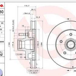 BREMBO 09751380