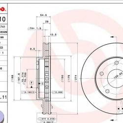 BREMBO 09765111