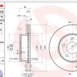 BREMBO 09765211