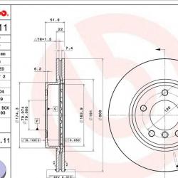 BREMBO 09770111