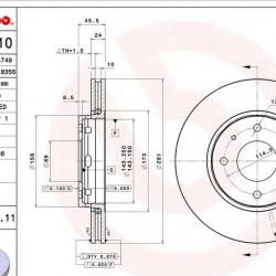 BREMBO 09772011