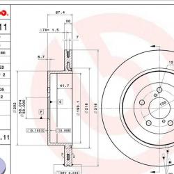 BREMBO 09781311