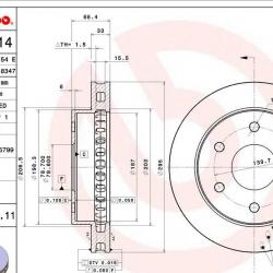 BREMBO 09781511