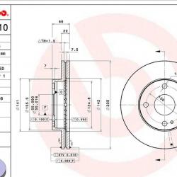 BREMBO 09782410