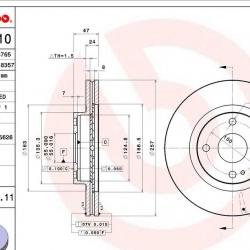 BREMBO 09782611