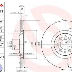 BREMBO 09788011